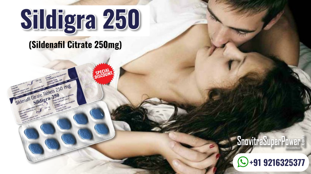 Sildigra 250: A Splendid Medication to Deal with Erection Failure